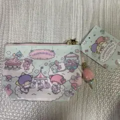 キキララ　リトルツインスターズ ティッシュポーチ　コットンキャンディ