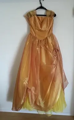 《特別セール》オレンジ カラードレス Dress Black