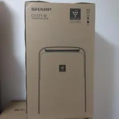 新品未開封 SHARP CV-T71-W 除湿機 ホワイト プラズマクラスター