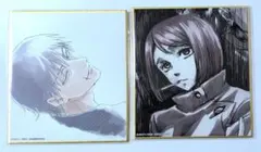 呪術廻戦 アニメーション呪術廻戦展 ミニ色紙 懐玉・玉折 伏黒甚爾　家入硝子