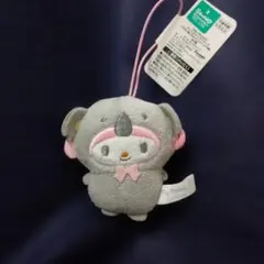 マイメロディ　どうぶつ着ぐるみマスコット　コアラ編　ぬいぐるみ　本体7cm