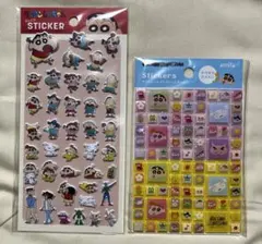 新品未開封◎クレヨンしんちゃん シール2点セット