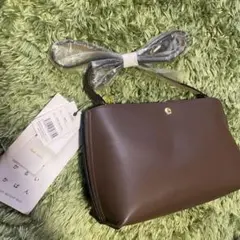 【未使用】レガートラルゴ　かるいかばん　ブラウン ショルダーバッグ タグ付き