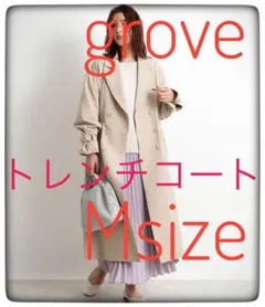 トレンチコート 春物 grove グローヴ