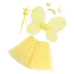 天使の羽根 コスプレ 子供 ラブリー天使 4点セット 天使の羽 天使の輪