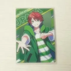 じゃぱぱ カラフルピーチ ウエハースカード