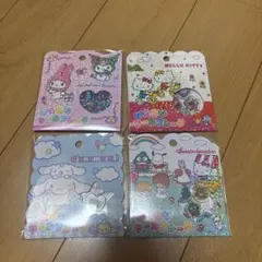 4種セット サンリオ おはじき シールフレーク