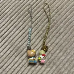 レア　ご当地キティ　ストラップ　落花生　房総マリン　日焼けキティ　千葉
