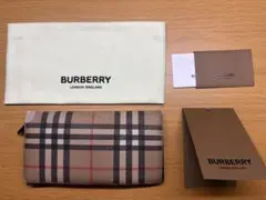 Burberry ノバチェック　長財布