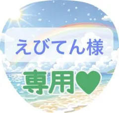 えびてん様専用ページ