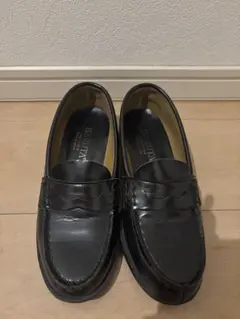 HARUTA ブラック レザー ローファー23.5cm