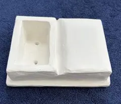 レオのママ様の専用　モルタル造形　ブック型プランター　多肉植物ちまちま植え用