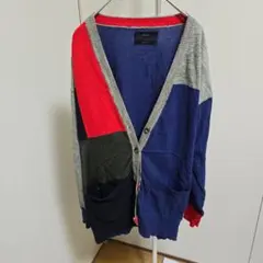 DIESEL ディーゼル カラーブロック カーディガン　906のサムネイル