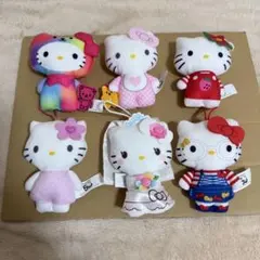 ハローキティ ぬいぐるみ 6体セット　マクドナルド　ハッピーセット