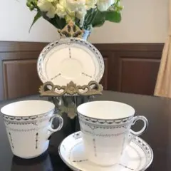 MARUI デミタスカップ ソーサー ２セット