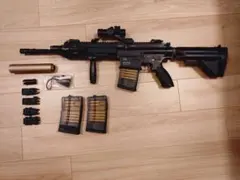 次世代電動ガン HK417D スコープ➕付属品付 - メルカリ