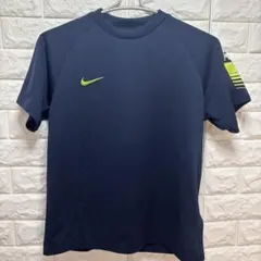 NIKE DRI-FIT サッカーシャツ ネイビー Mサイズ