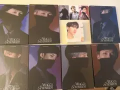 SEVENTEEN トレカケース8枚　(全フォトカード＋おまけ3枚付き)