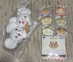 1番くじ　ポケピース　ワッカネズミとチャームセット