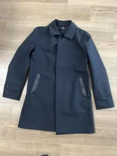 THE SUIT COMPANY ネイビーステンカラーコート