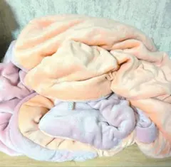 12/31迄★限定超破格！❤みかん＊超レア❤超厚手＊極やわ⭐Wボアシングルお布団