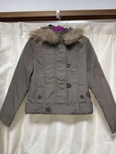 ヴメーブファー付きフード ジャケット