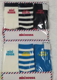 MIKIHOUSE　クルーソックス6足　17-19センチ