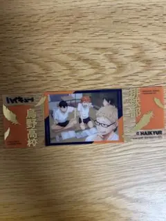 ハイキュー!! ブックマーク コレクション 烏野高校シークレット