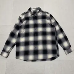 UNIQLO ユニクロ フランネルシャツ チェック オンブロ