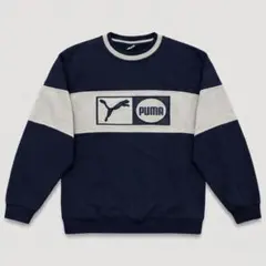 PUMA プーマトレーナー スウェット ネイビー