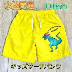 スイムパンツ 110センチ キッズ 水着 サーフパンツ 水陸両用 恐竜 0618