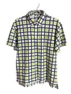 adidas 0/XG チェック柄 ゴルフシャツ　古着
