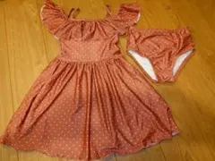 デビロック　女の子　水着　140 無記名　美品