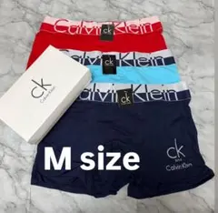 CALVIN KLEIN カルバンクライン★ボクサーパンツ Mサイズ3色セット