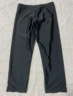 【訳、難あり】レディース水着スパッツレギンスパンツのみ 他は無し9M黒色ブラック