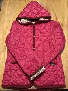 キルティングジャケット フード付き