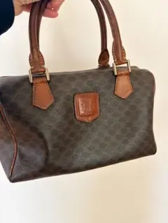 CELINE マカダム ミニボストンバッグ