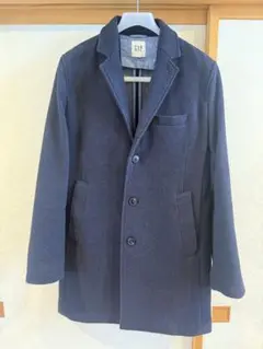 GAP ネイビー チェスターコート S