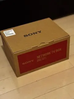 【新品未使用】SONY ネットワークTVボックス BRX-NT1 外箱.説明書付のサムネイル
