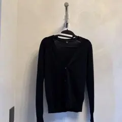 ユニクロカーディガン黒
