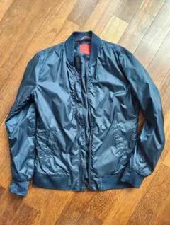 ZARA MAN ブルゾン ジャンパー ネイビー euro/us Mサイズのサムネイル