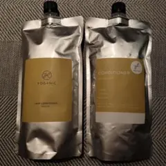 YOGANIC ヘアシャンプー スムース コンディショナー セット YOGANIC HAIR SHAMPOO SMOOTH 詰替用 2個セット - メルカリ