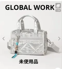 GLOBAL WORK/: キルティングミニボストンのサムネイル