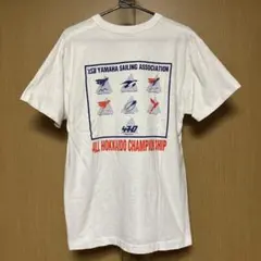 YAMAHA ヤマハ ヨット・セーリング 全道大会 Tシャツ 半袖 フリーサイズのサムネイル