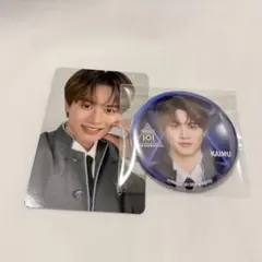 宇野海夢 日プ 新世界 POPUP トレカ 缶バッジ