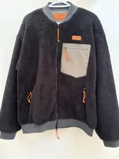 UNIVERSAL OVERALL フリースジャケット ブラック