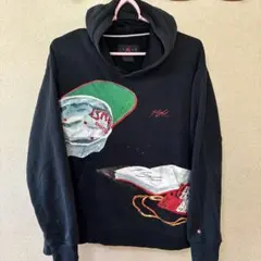 ジョーダン　ジェイコブ・ロチェスター　コラボ　ブラック黒パーカー 2XL