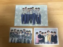 なにわ男子　集合セット　ポストカード　学生証　会員証ケース