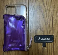 【A SCENE（エーシーン）】PVC clear case