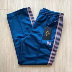 needles トラックパンツ　ストレート　ブルー 中古・古着通販】Needles (ニードルズ) トラックパンツ ブルー
